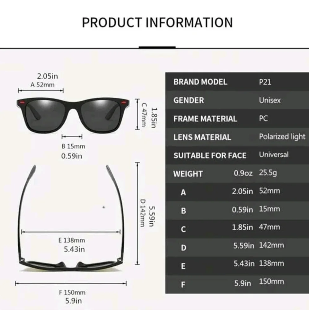NEW Men's Polarized Sunglasses
